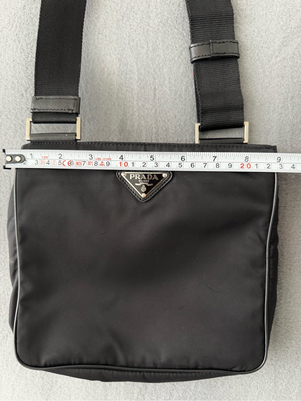 Prada Black Nylon Crossbody Messenger Bag - Picture 13 of 16